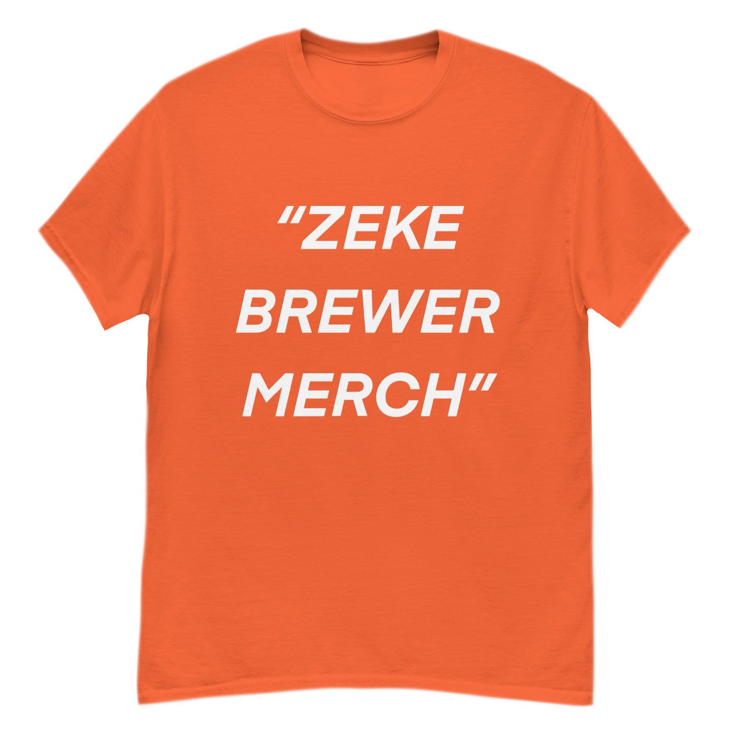 “ZEKE BREWER MERCH”