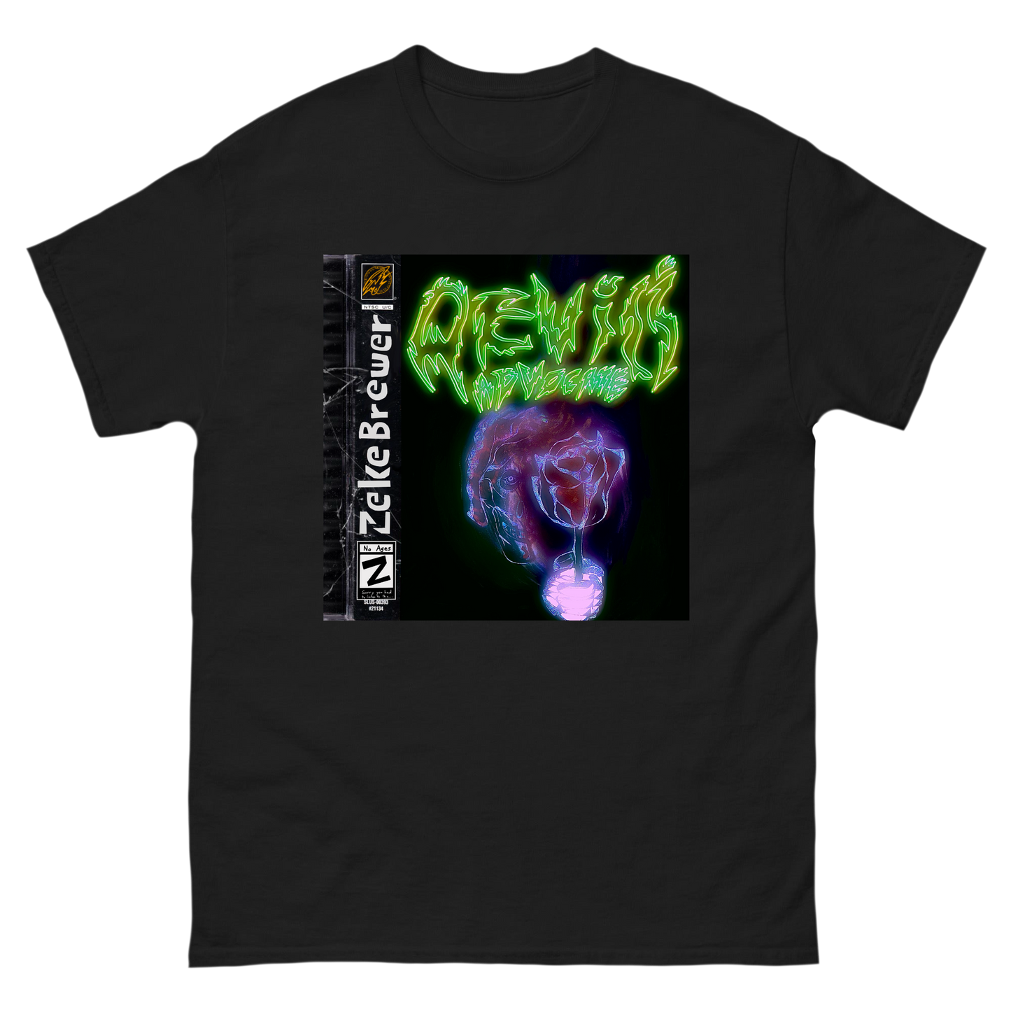 Y2K Style Video Game "Devil's Advocate" Shirt