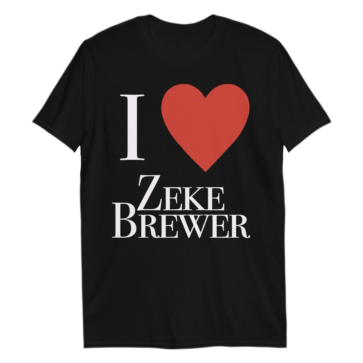 I Love Zeke Brewer Shirt